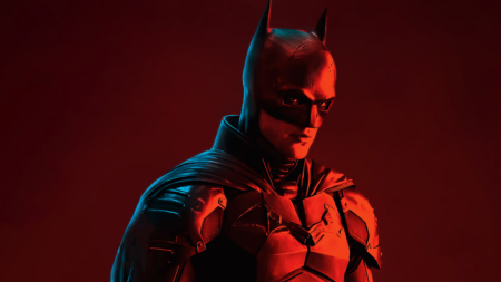 Robert Pattinson como Batman em Batman (Reprodução / Warner Bros.)