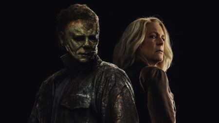Jamie Lee Curtis em Halloween Ends (Divulgação)