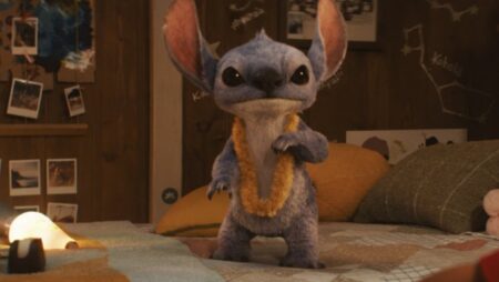 Stitch é a estrela do 1º teaser do live-action de Lilo & Stitch Stitch em Lilo & Stitch (Reprodução / Disney)