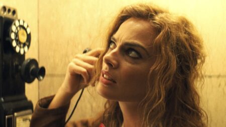 Margot Robbie em Babilônia (Reprodução)