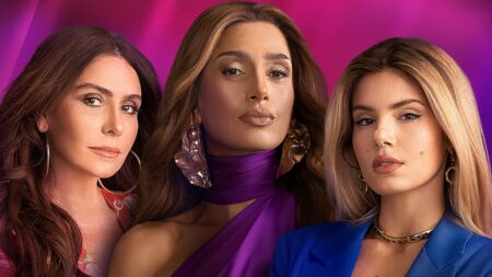 Camila Pitanga, Camila Quiroz e Giovanna Antonelli no pôster de Beleza Fatal (Divulgação / Max)