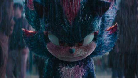 Shadow em Sonic 3: O Filme (Reprodução / Paramount)