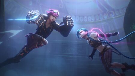 Vi e Jinx em Arcane (Reprodução / Netflix)