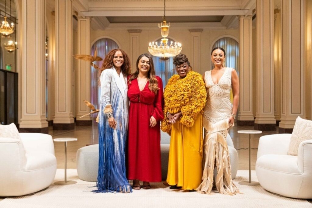 Universal+ celebra o Mês da Consciência Negra com Zezé Motta e playlist especial Aline Wirley, Preta Gil, Zezé Motta e Sheron Menezzes no Especial Mulher Negra (NBCUniversal/Divulgação)