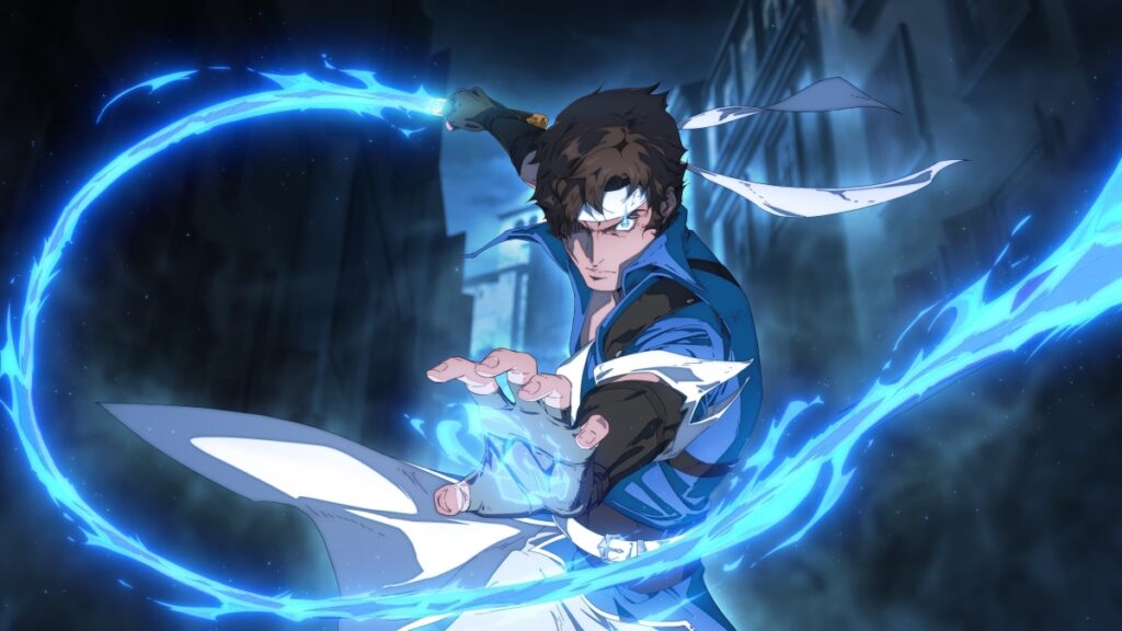 Netflix divulga trailer da 2ª temporada de Castlevania: Noturno Richter Belmont (Edward Bluemel) em Castlevania: Noturno (Reprodução / Netflix)