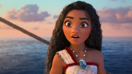 Moana em Moana 2 (Reprodução / Disney)