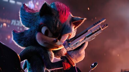Diretor de Sonic 3 elogia performance de Keanu Reeves na audição para ser o Shadow Shadow em Sonic 3: O Filme (Reprodução / Paramount Pictures)