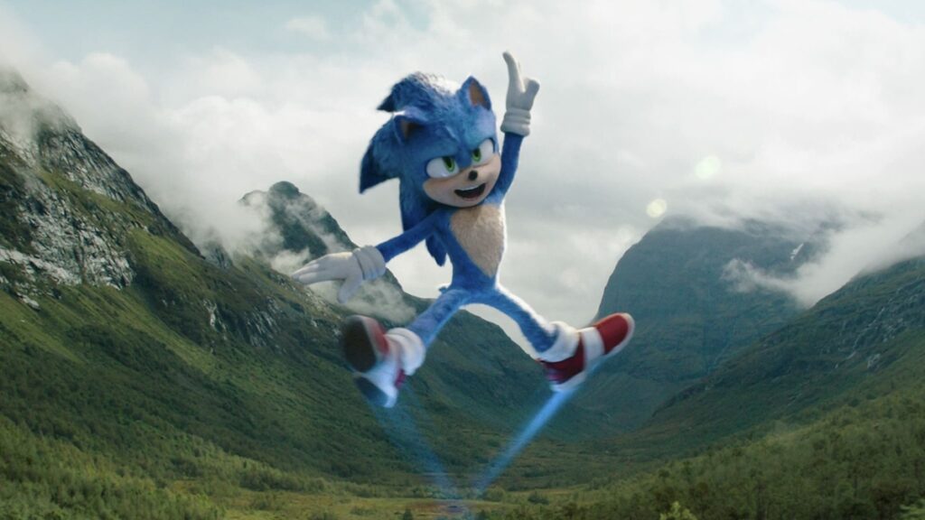 Manolo Rey comenta encontro com Ben Schwartz na divulgação de Sonic 3 Sonic (Ben Schwartz) em Sonic 3: O Filme (Reprodução / Paramount)