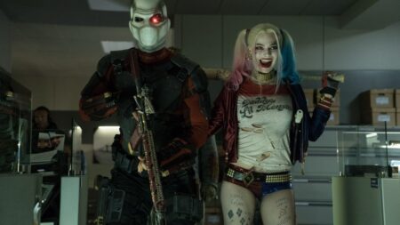 David Ayer desmascara rumores sobre exibição teste fracassada de Esquadrão Suicida Will Smith e Margot Robbie em Esquadrão Suicida (Reprodução / DC)