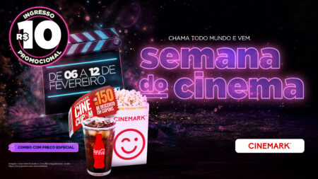 Rede de cinemas anuncia participação na Semana do Cinema com ingressos á R$ 10