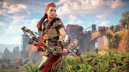 Aloy em Horizon Zero Dawn (Divulgação / Sony)