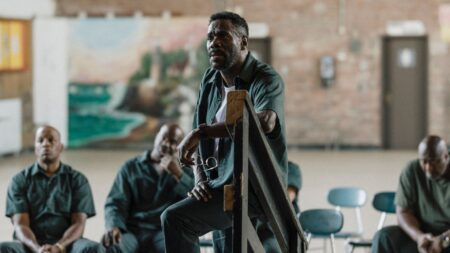 Condenado encontra novo propósito com grupo de teatro no trailer de Sing Sing Colman Domingo como Divine G em Sing Sing (Reprodução / Diamond Films)