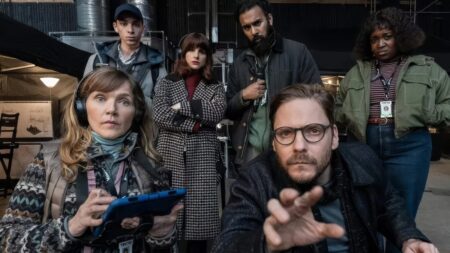 Elenco de A Franquia (Reprodução / HBO)