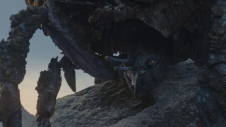 "Mamãe caranguejo" em Star Wars: Skeleton Crew (Reprodução / Disney+)