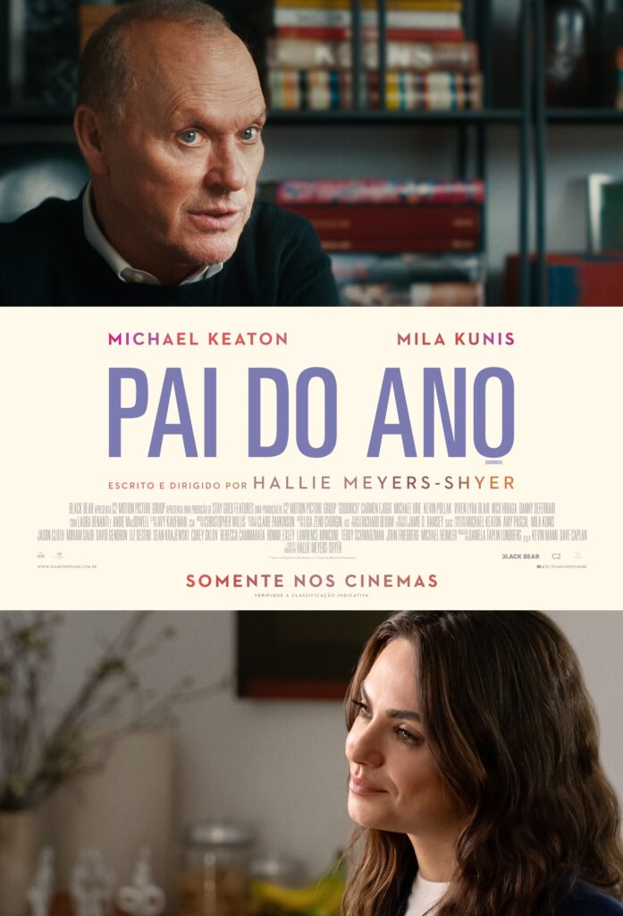 Pai do Ano, com Michael Keaton, ganha pôster e data de estreia 1 Pôster de Pai do Ano (Divulgação / Diamond Films)