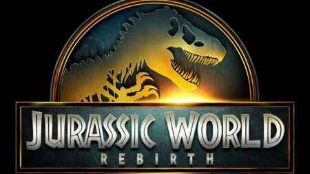 Scarlett Johansson e Jonathan Bailey aparecem em nova imagem de Jurassic World 4 Pôster de Jurassic World: Rebirth (Divulgação / Universal Pictures)