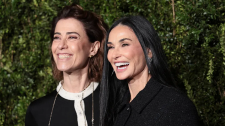 Fernanda Torres e Demi Moore
