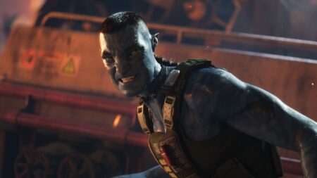 Stephen Lang como Miles Quaritch em Avatar: O Caminho da Água (Reprodução / 20th Century Studios)