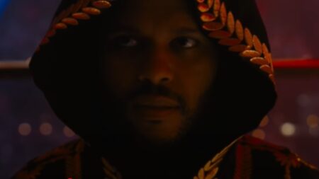 The Weeknd em cena de Hurry Up Tomorrow (Reprodução / Lionsgate)