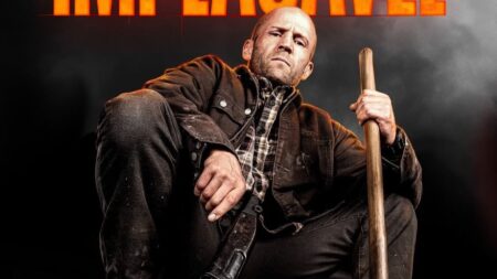 Jason Statham como Levon Cade em Resgate Implacável (Divulgação / Warner Bros.)