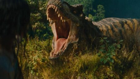 Jurassic World: Recomeço estreia em julho e revive clássicos de Michael Crichton t rex 2 jurassic world recomeco