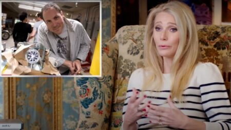 Gwyneth Paltrow fica surpresa ao perceber quantos filmes da Marvel ela esteve Gwyneth Paltrow (Reprodução / YouTube)