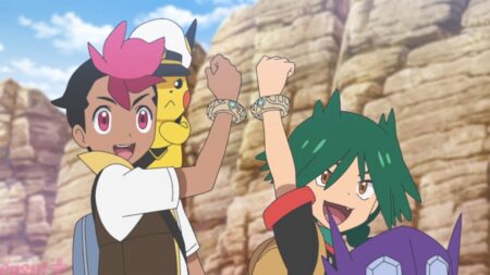 Roy e Ult em Pokémon Mega Voltage (Reprodução / X)