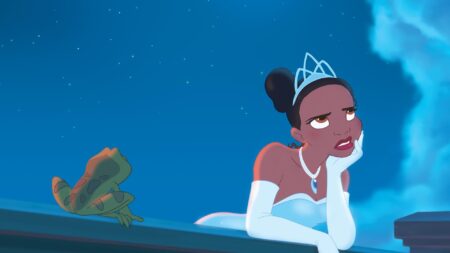 Tiana (Anika Noni Rose) em A Princesa e o Sapo (Reprodução / Disney)