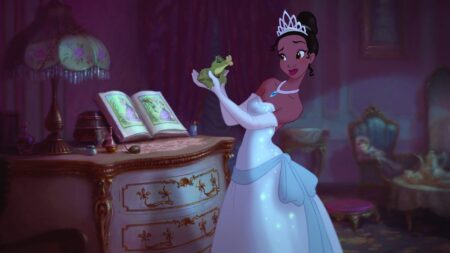Tiana (Anika Noni Rose) em A Princesa e o Sapo (Reprodução / Disney)