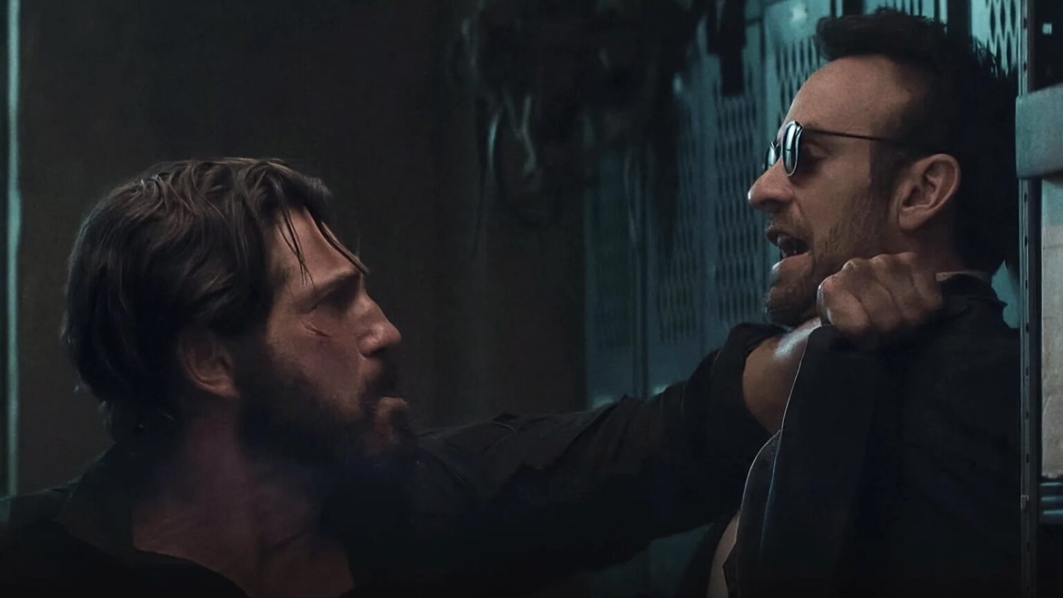 Jon Bernthal faz promessa sobre participação do Justiceiro em Demolidor: Renascido Jon Bernthal como Frank Castle, Charlie Cox como Matt Murdock em Demolidor: Renascido (Reprodução / Marvel)