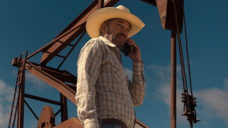 Paramount+ divulga ótima notícia para os fãs de Landman Billy Bob Thornton como Tommy em Landman (Reprodução / Paramount+)