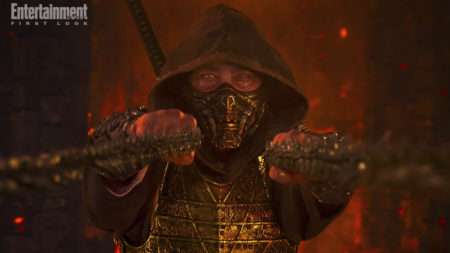 Mortal Kombat 2 ganha data de estreia nos cinemas brasileiros Hiroyuki Sanada como Scorpion em Mortal Kombat 2 (Reprodução / Entertainment Weekly)