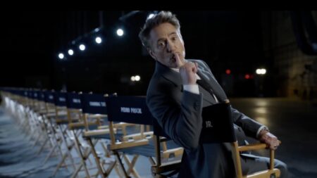 Estrelas do MCU que não foram incluídas no elenco de Vingadores: Apocalipse Robert Downey Jr. em vídeo de divulgação do elenco de Avengers: Doomsday (Reprodução / YouTube)