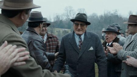 Robert De Niro como Vito Genovese em The Alto Knights: Máfia e Poder (Reprodução / Warner Bros.)
