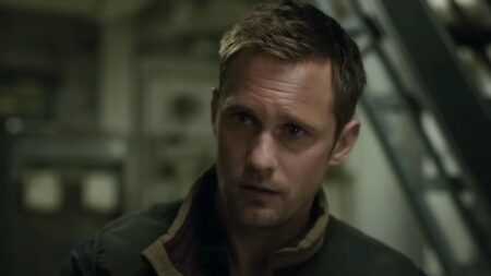 Alexander Skarsgård como Nathan Lind em Godzilla vs. Kong (Reprodução / Warner Bros.)