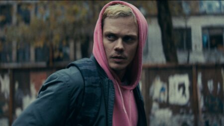 Bill Skarsgård como Eddie em Confinado (Reprodução / Diamond Films)
