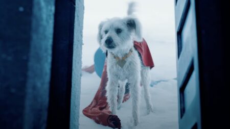 Cena com Krypto foi cortada de Superman; saiba o que aconteceu Krypto em Superman (Reprodução / DC Studios)