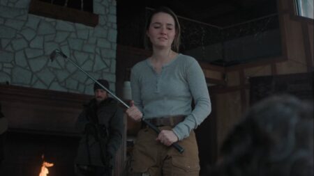 Kaitlyn Dever como Abby em The Last of Us (Reprodução / HBO)