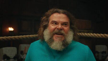 Diretor defende caos nas exibições de Um Filme Minecraft Jack Black como Steve em Um Filme Minecraft (Reprodução / Warner Bros.)