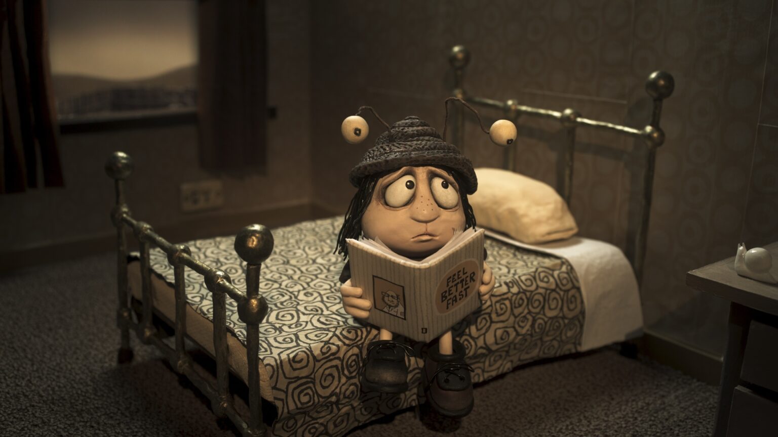 Memórias de um Caracol será lançado nos cinemas brasileiros Grace em Memórias de um Caracol (Reprodução / Mares Filmes)