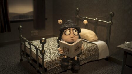 Grace em Memórias de um Caracol (Reprodução / Mares Filmes)