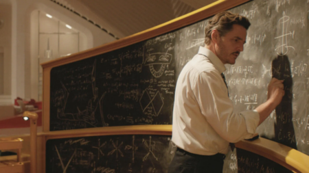 Pedro Pascal como Reed Richards em Quarteto Fantástico: Primeiros Passos (Reprodução / Marvel Studios)
