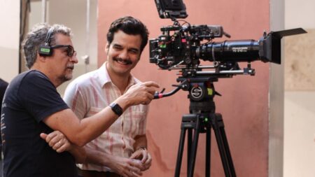 Kleber Mendonça Filho e Wagner Moura (Divulgação / Laura Castor)