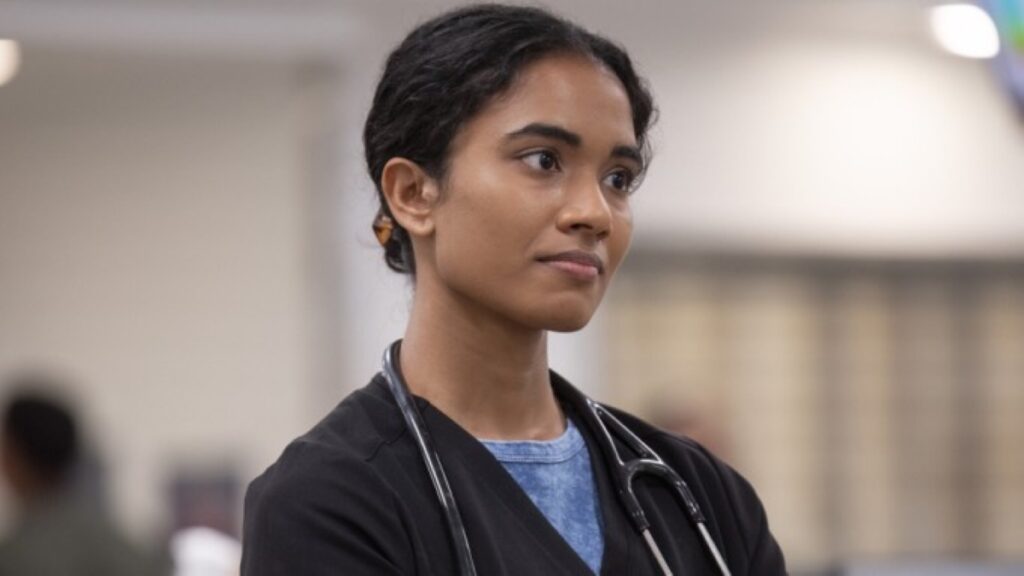 Supriya Ganesh, de The Pitt, quase trocou a atuação pela medicina Supriya Ganesh como Samira em The Pitt (Reprodução / Max)