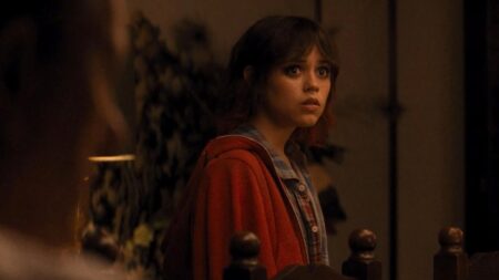 Jenna Ortega como Ridley em A Morte de um Unicórnio (Reprodução)