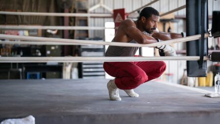 Michael B. Jordan como Adonis em Creed III (Reprodução / Amazon)