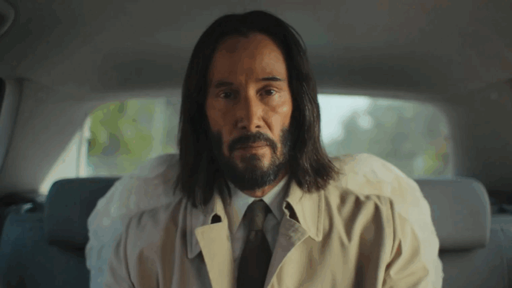 Novo filme de Keanu Reeves ganha data de estreia Keanu Reeves como Gabriel em Quando o Céu se Engana (Reprodução / Paris Filmes)