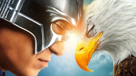 John Cena como Pacificador no pôster da temporada 2 de Pacificador (Divulgação / Max)