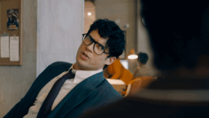 James Gunn explica por que Clark Kent não tem o sotaque de seus pais David Corenswet como Clark Kent em Superman (Reprodução / DC)