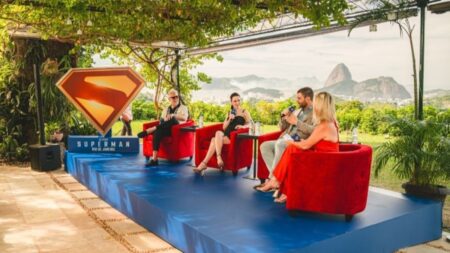 James Gunn e elenco de Superman fazem tour pelo Rio de Janeiro e encantam fãs brasileiros james gunn david corenswet rachel brosnahan superman